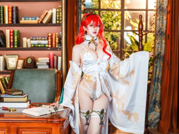 Natsuko夏夏子 – 姬子礼服(77P)