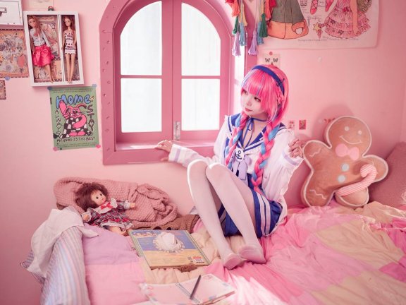 艾西aiwest – 湊阿库娅私服(55P)