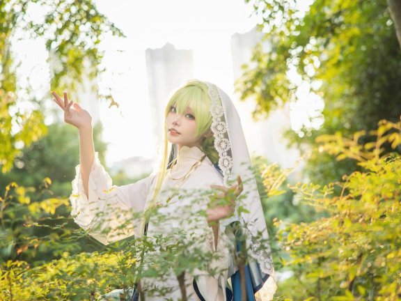 艾西Aiwest – 白圣女塞西莉亚(24P)