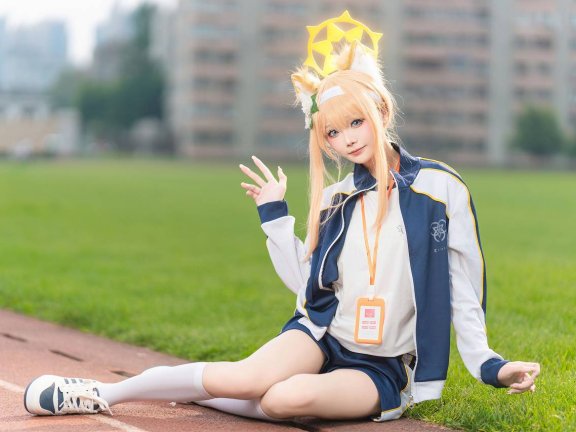 艾西Aiwest – 碧蓝档案伊落玛丽体操服(45P)