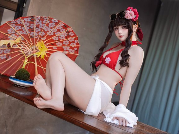 屿鱼 – 樱花泳装(80P)