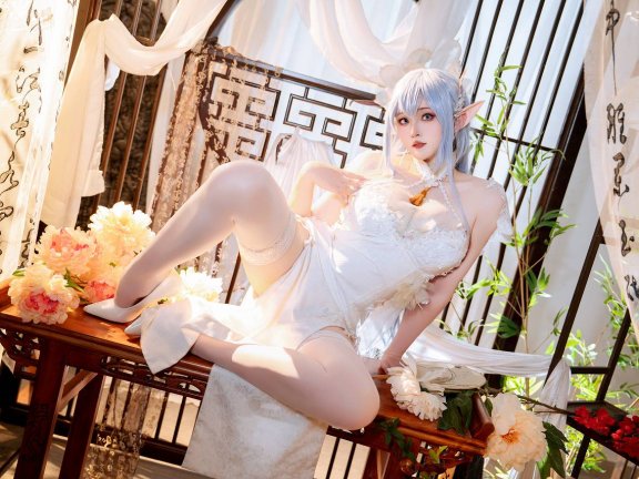 Natsuko夏夏子 – 碧蓝航线阿尔比恩旗袍(52P)