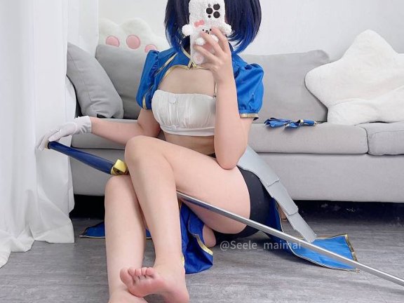 Seele麦麦 – 崩坏学园2saber希儿(41P)